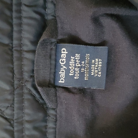 Baby Gap Spring Fall Jacket Navy size 18 - 24 mths. - Picture 3 of 7